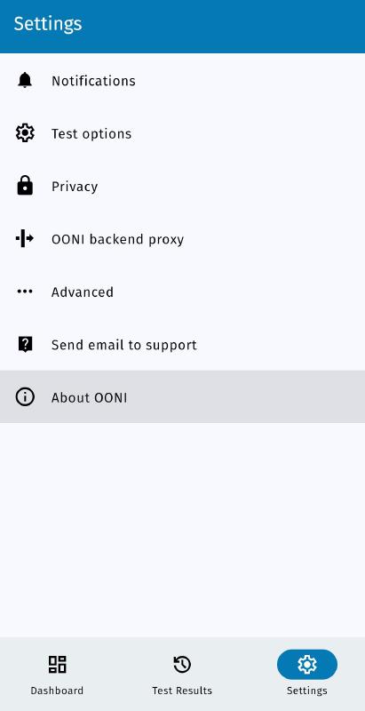 About OONI About OONI