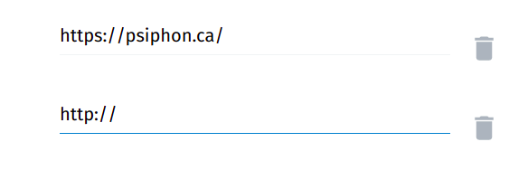 Empty rows Empty rows